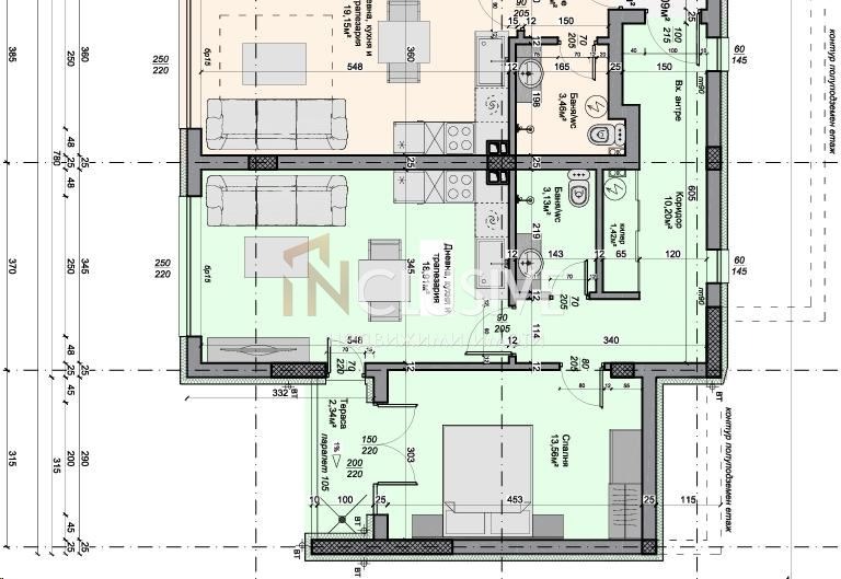 En venta  1 dormitorio Varna , k.k. Chayka , 74 metros cuadrados | 44650378 - imagen [8]