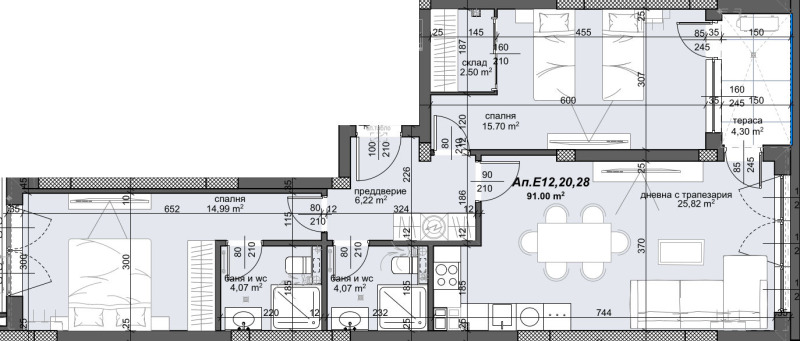 Продава  3-стаен, град Пловдив, Тракия •  156 030 EUR • ID 26172253 — holmes.bg - [1] 