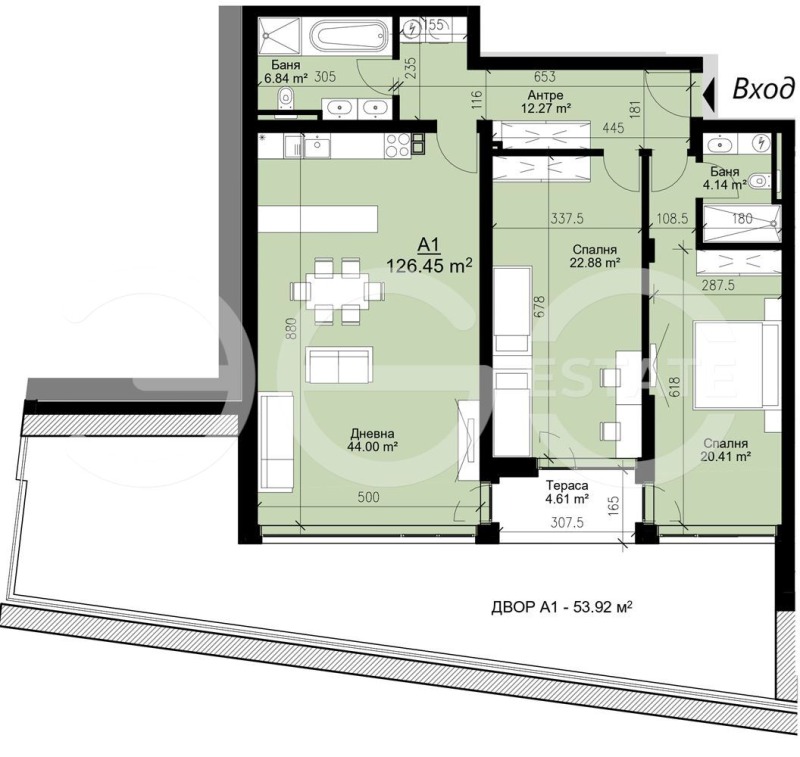 Продава  3-стаен град Варна , Бриз , 125 кв.м | 11968527 - изображение [3]