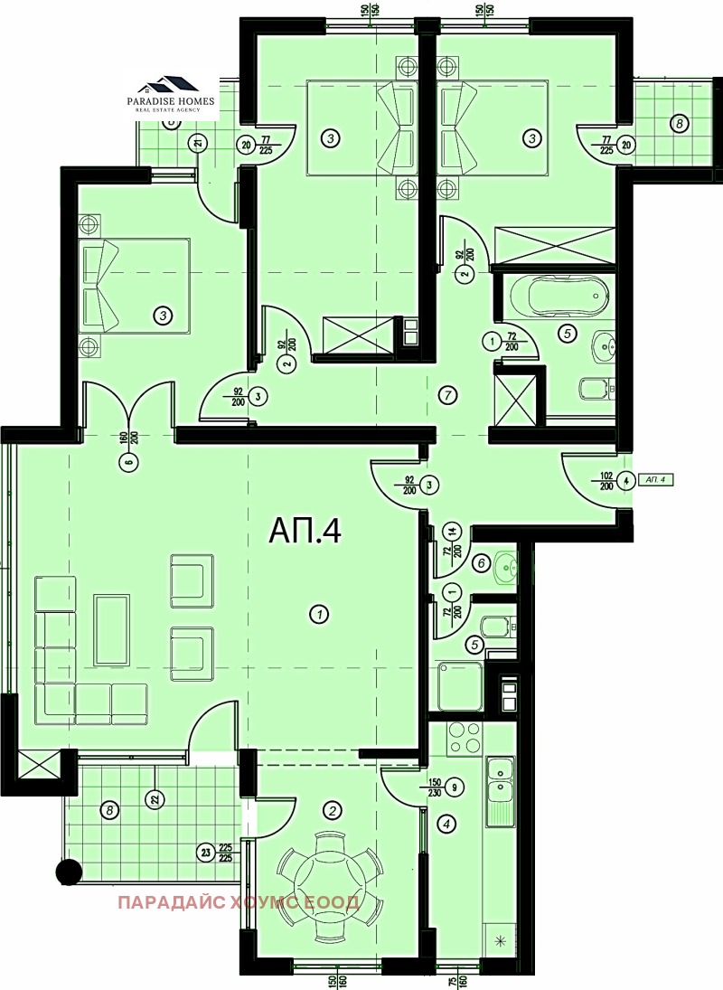 Продава МНОГОСТАЕН, гр. София, Манастирски ливади, снимка 13 - Апартаменти - 52362774
