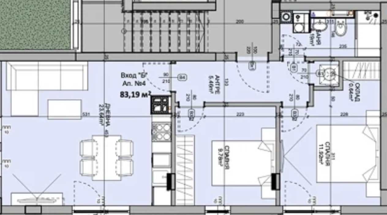 Продава 3-СТАЕН, гр. София, Манастирски ливади, снимка 3 - Апартаменти - 54916924