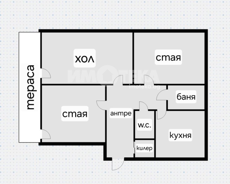 Te koop  2 slaapkamers Sofia , Lozenets , 86 m² | 92312068 - afbeelding [4]