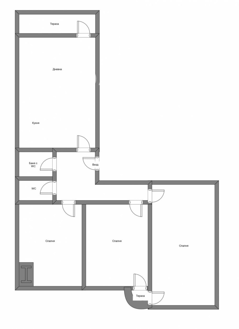 Til salg  3+ soveværelse Sofia , Tsentar , 100 kvm | 50391046 - billede [4]