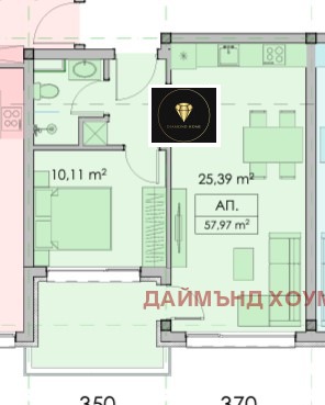 Satılık  1 yatak odası Plovdiv , Proslav , 67 metrekare | 44928286 - görüntü [2]