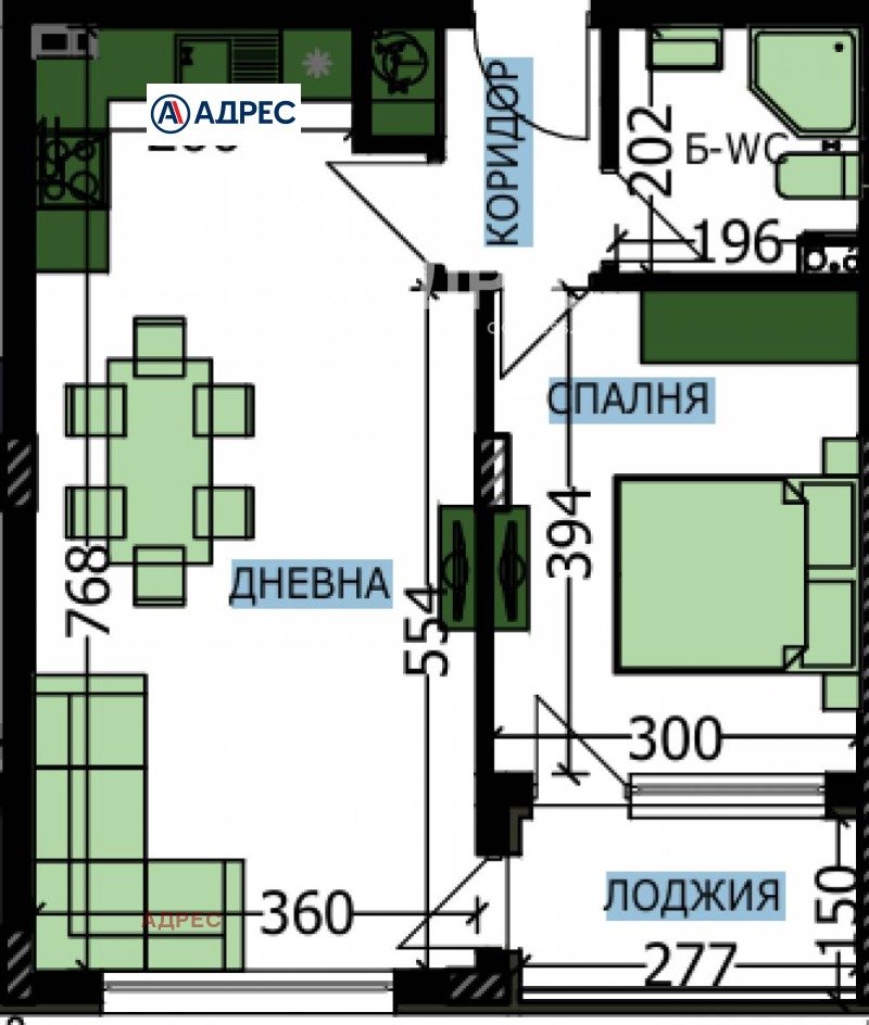 Продаја  1 спаваћа соба Варна , Кајсиева градина , 64 м2 | 45270074 - слика [7]