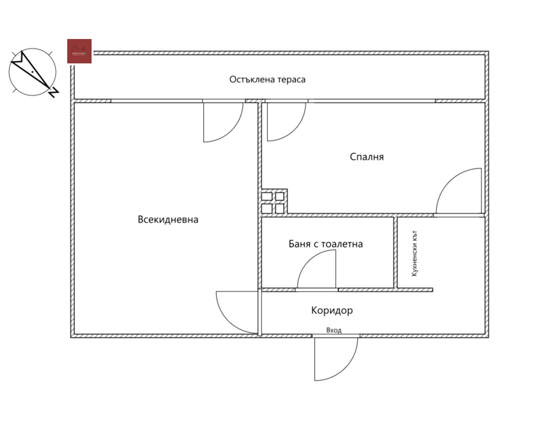 Продава 2-СТАЕН, гр. София, Борово