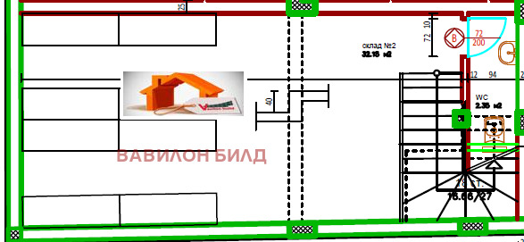 Продава  Магазин град Пловдив , Коматевски възел , 86 кв.м | 31413581 - изображение [8]