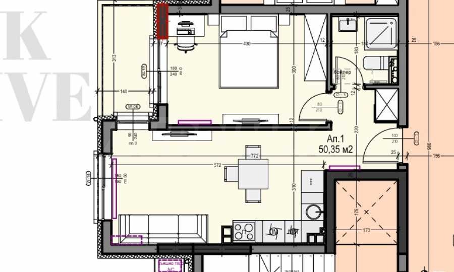 Продава 2-СТАЕН, гр. София, Център, снимка 2 - Апартаменти - 53648861