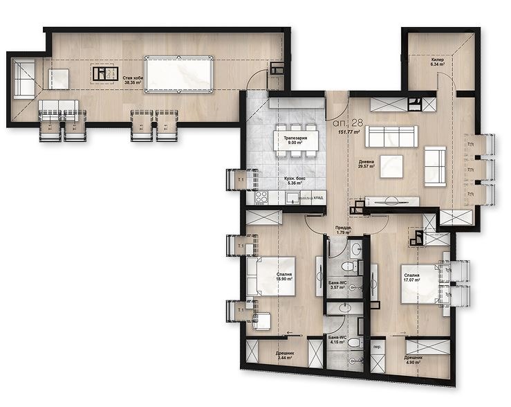 Продава 4-СТАЕН | Imot.bg — изображение 4