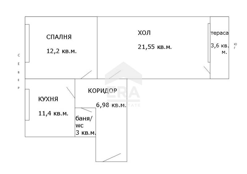 Продава 2-СТАЕН, гр. Варна, Трошево, снимка 17 - Апартаменти - 54215032