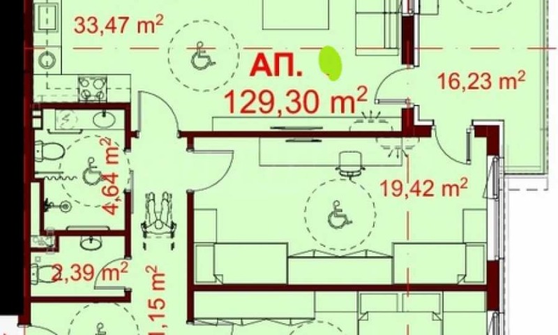 Продава 3-СТАЕН, гр. Бургас, Славейков, снимка 2 - Aпартаменти - 48751004