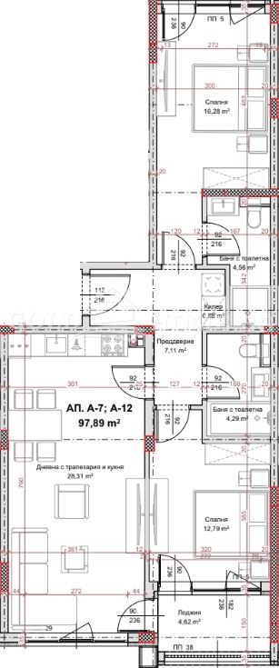 À vendre  2 chambres Plovdiv , Ostromila , 107 m² | 45361919 - image [2]