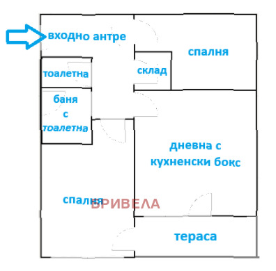 Продава 3-СТАЕН, гр. София, Малинова долина, снимка 14 - Апартаменти - 54040900