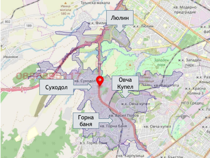 De vânzare  Complot Sofia , Suhodol , 7601 mp | 67492502 - imagine [2]