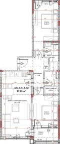 Продава 3-СТАЕН, град Пловдив, Остромила • 141230 € / 276221.87 лв. • 37285200 2
