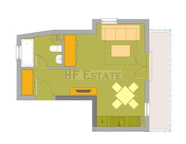 Myytävänä  Studio Varnan alue , Bjala , 49 neliömetriä | 46993313 - kuva [15]