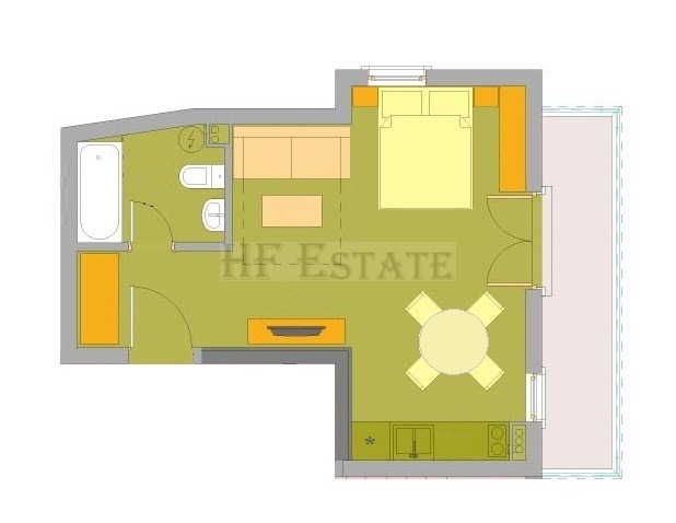 Myytävänä  Studio Varnan alue , Bjala , 49 neliömetriä | 46993313 - kuva [14]