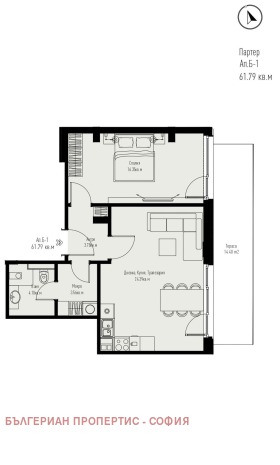 2-СТАЕН, 69 m2