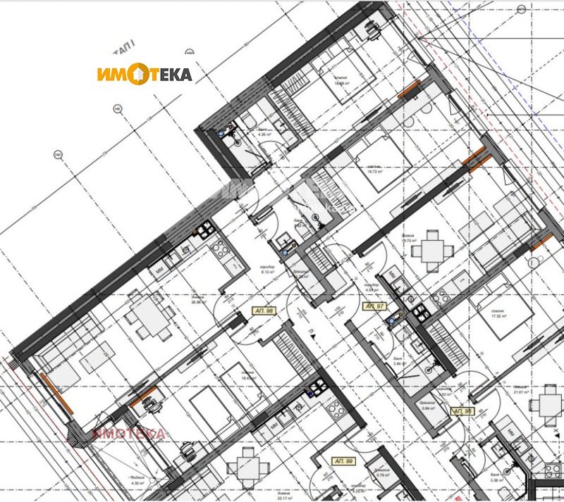 À venda  2 quartos Sofia , Mladost 4 , 122 m² | 48048704 - imagem [2]