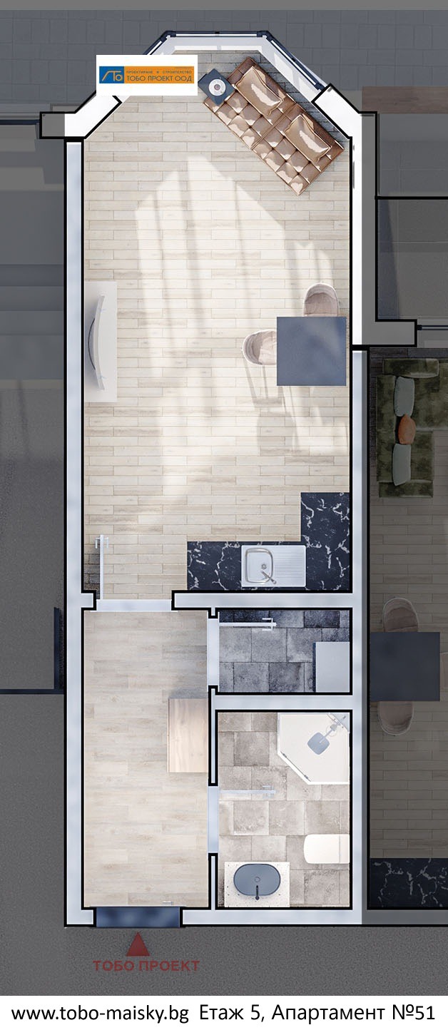 Na sprzedaż  Studio Sofia , Ljulin 10 , 48 mkw | 47364515 - obraz [2]