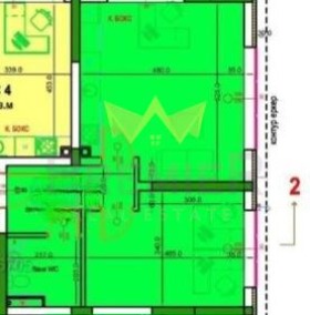Продава 2-СТАЕН, гр. София, в.з.Киноцентъра 3 част, снимка 1