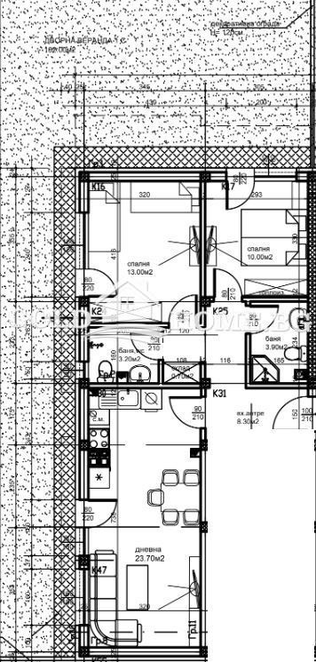 In vendita  2 camere da letto Plovdiv , Ostromila , 126 mq | 50330788 - Immagine [4]