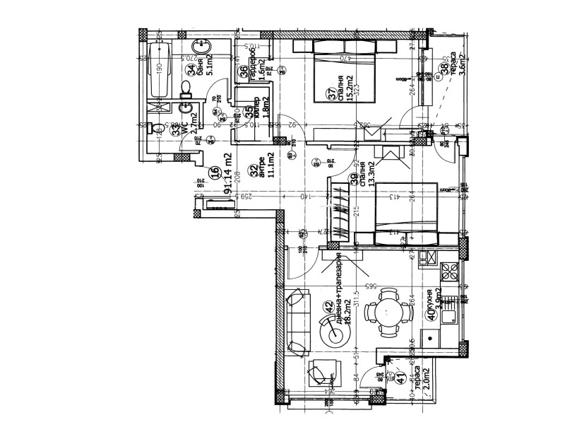 Продава  3-стаен град София , Кръстова вада , 109 кв.м | 17316088 - изображение [11]