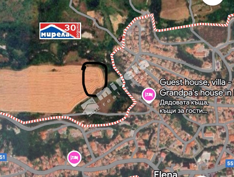 Satılık  Komplo bölge Veliko Tarnovo , Elena , 5501 metrekare | 30929780