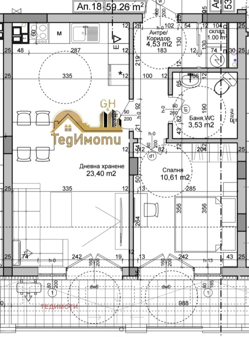 Продава 2-СТАЕН, гр. Бургас, Сарафово, снимка 10 - Апартаменти - 52185067