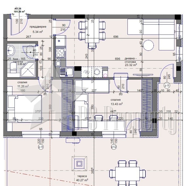 À venda  2 quartos Stara Zagora , Bila , 132 m² | 46842598 - imagem [2]