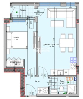 1 Schlafzimmer Trakija, Plowdiw