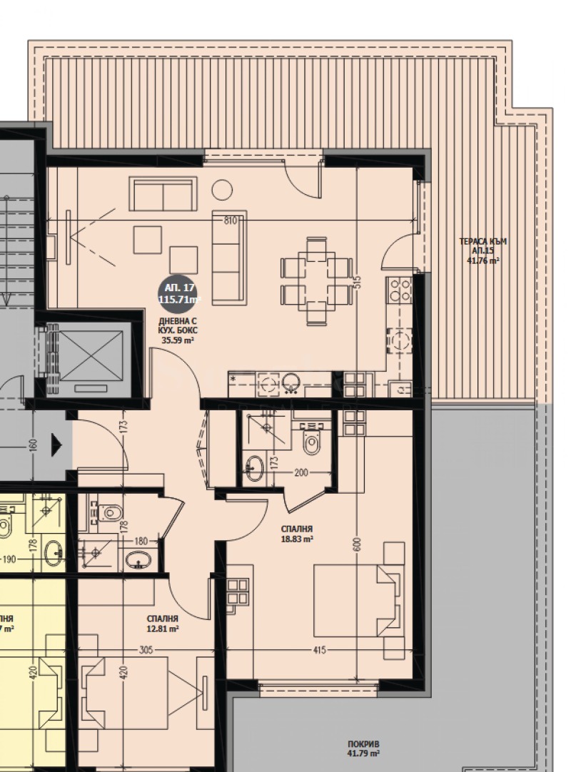 For Sale  2 bedroom Sofia , Vitosha , 115 sq.m | 76506892 - image [2]