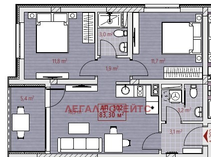 Продава 2-СТАЕН, гр. Несебър, област Бургас, снимка 3 - Aпартаменти - 48665349