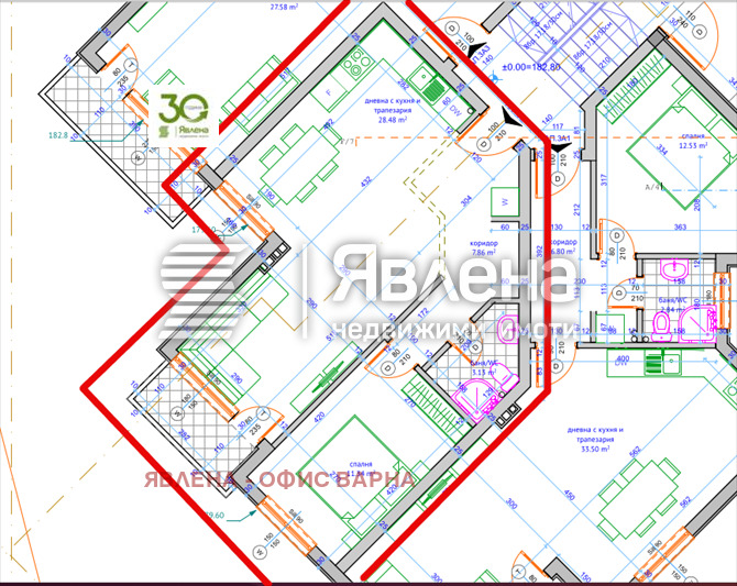 In vendita  1 camera da letto Varna , Vinitsa , 68 mq | 54382384 - Immagine [8]