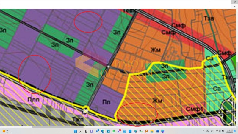 Продава ПАРЦЕЛ в град Варна, с. Тополи - 15000 кв.м / 375 000 € » 733 436.25 лв., ИМОТИ КУАНТУМ