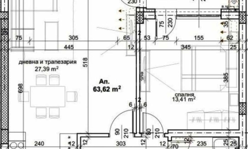 Na prodej  1 ložnice Plovdiv , Trakija , 76 m2 | 52159095 - obraz [2]