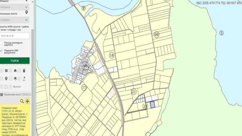 Eladó  Cselekmény Burgas , Tvardica , 3700 négyzetméter | 77214239 - kép [2]