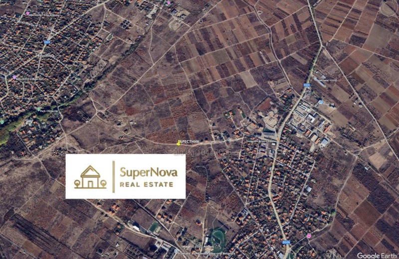 For Sale  Land region Plovdiv , Brestnik , 3.153 dka | 48604923