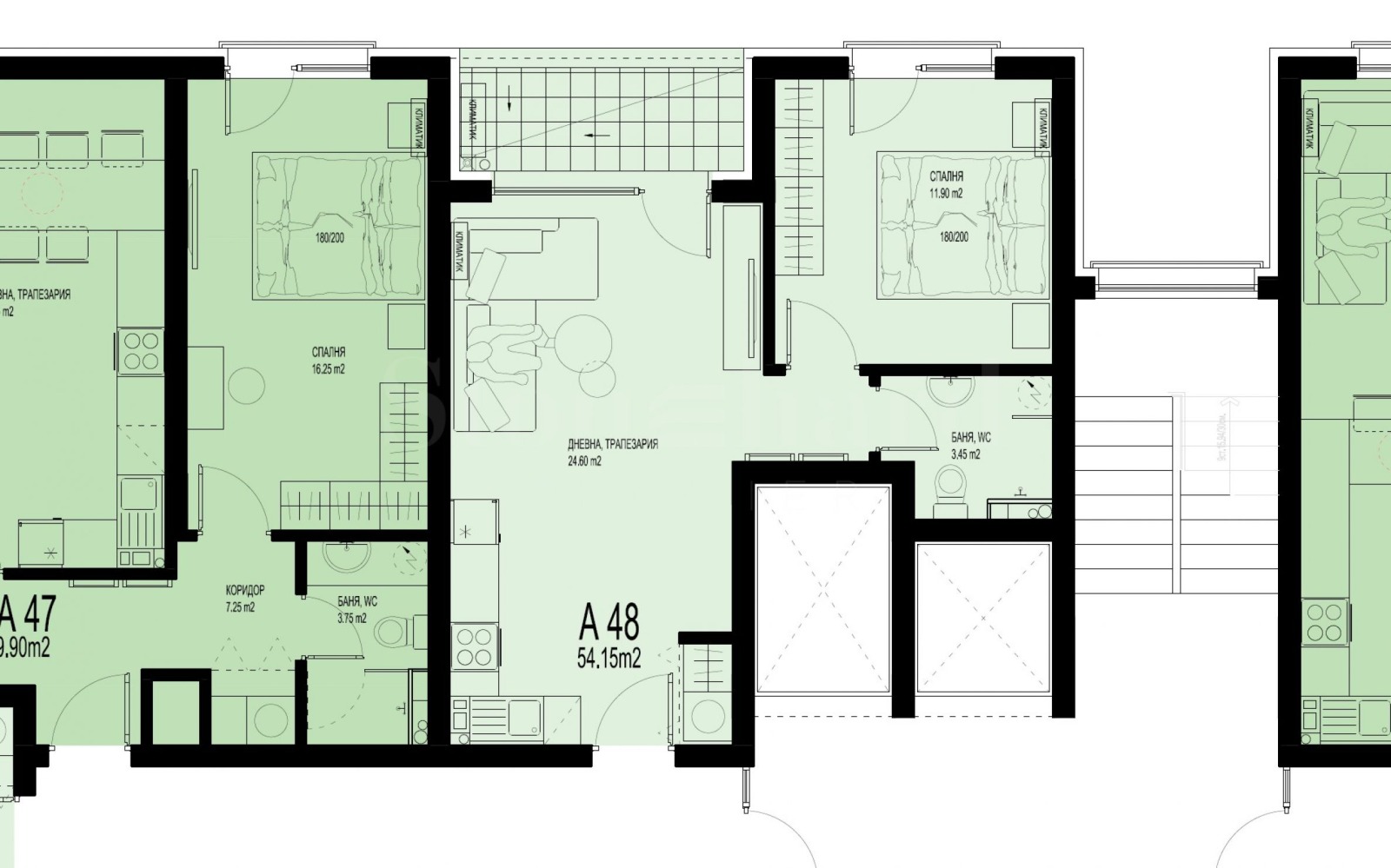 Продава 2-СТАЕН, гр. Пловдив, Христо Смирненски, снимка 4 - Апартаменти - 53828735