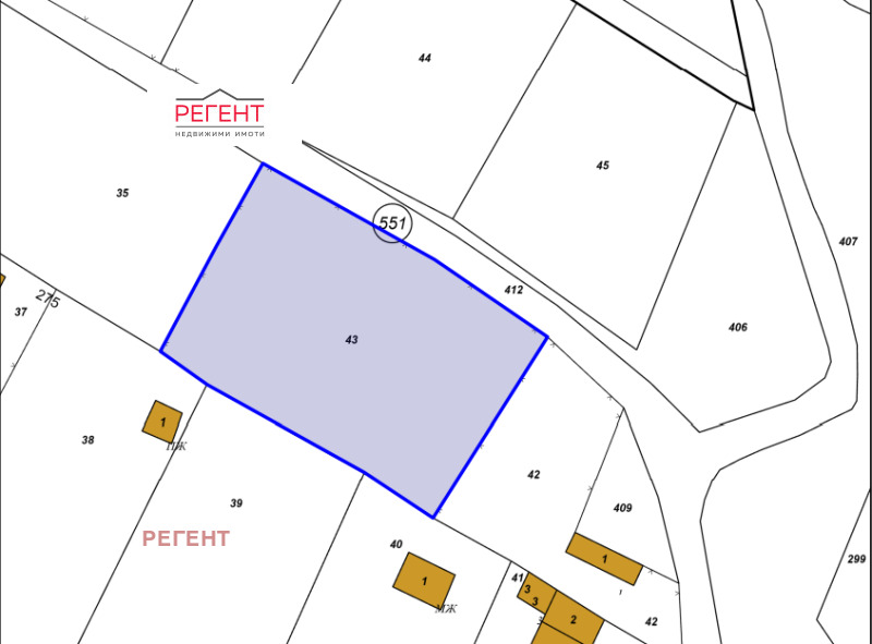Продава ПАРЦЕЛ в област Габрово, гр. Севлиево - 852 кв.м / 7 668 € » 14 997.30 лв., РЕГЕНТ