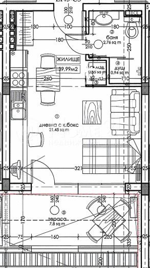 In vendita  Studio Sofia , Ovcha kupel , 46 mq | 16923951 - Immagine [4]