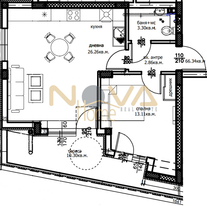 Продава 2-СТАЕН, гр. Варна, Левски 1, снимка 2 - Aпартаменти - 47300124