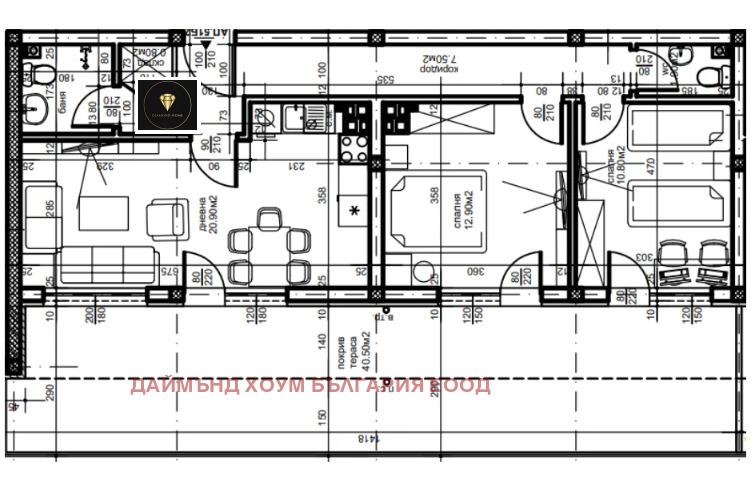 Продава 3-СТАЕН, гр. Пловдив, Южен, снимка 2 - Aпартаменти - 49253620