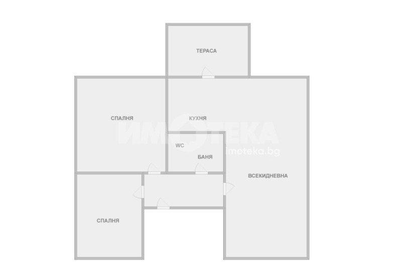 Продава 3-СТАЕН, гр. Варна, Цветен квартал, снимка 4 - Апартаменти - 52164540