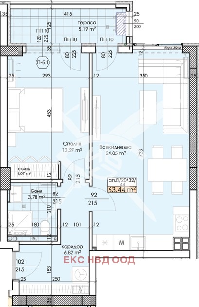 Продава  2-стаен, град Пловдив, Тракия • при запитване • ID 32329574 — holmes.bg - [1] 