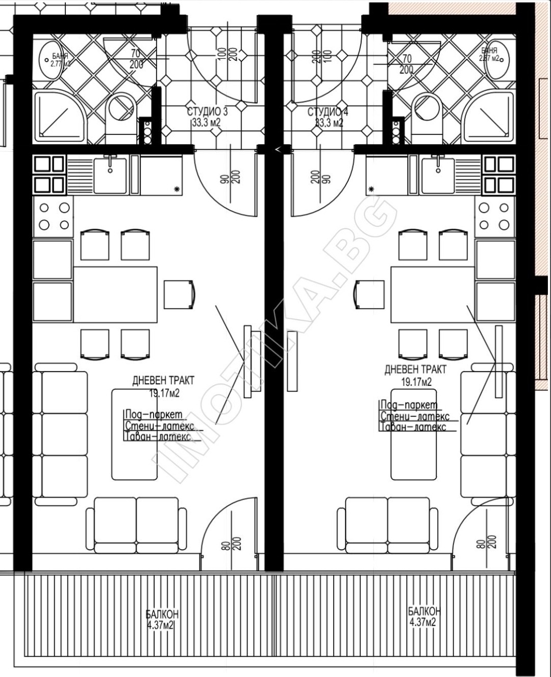 Продава 2-СТАЕН, гр. Варна, Изгрев, снимка 2 - Апартаменти - 54390442