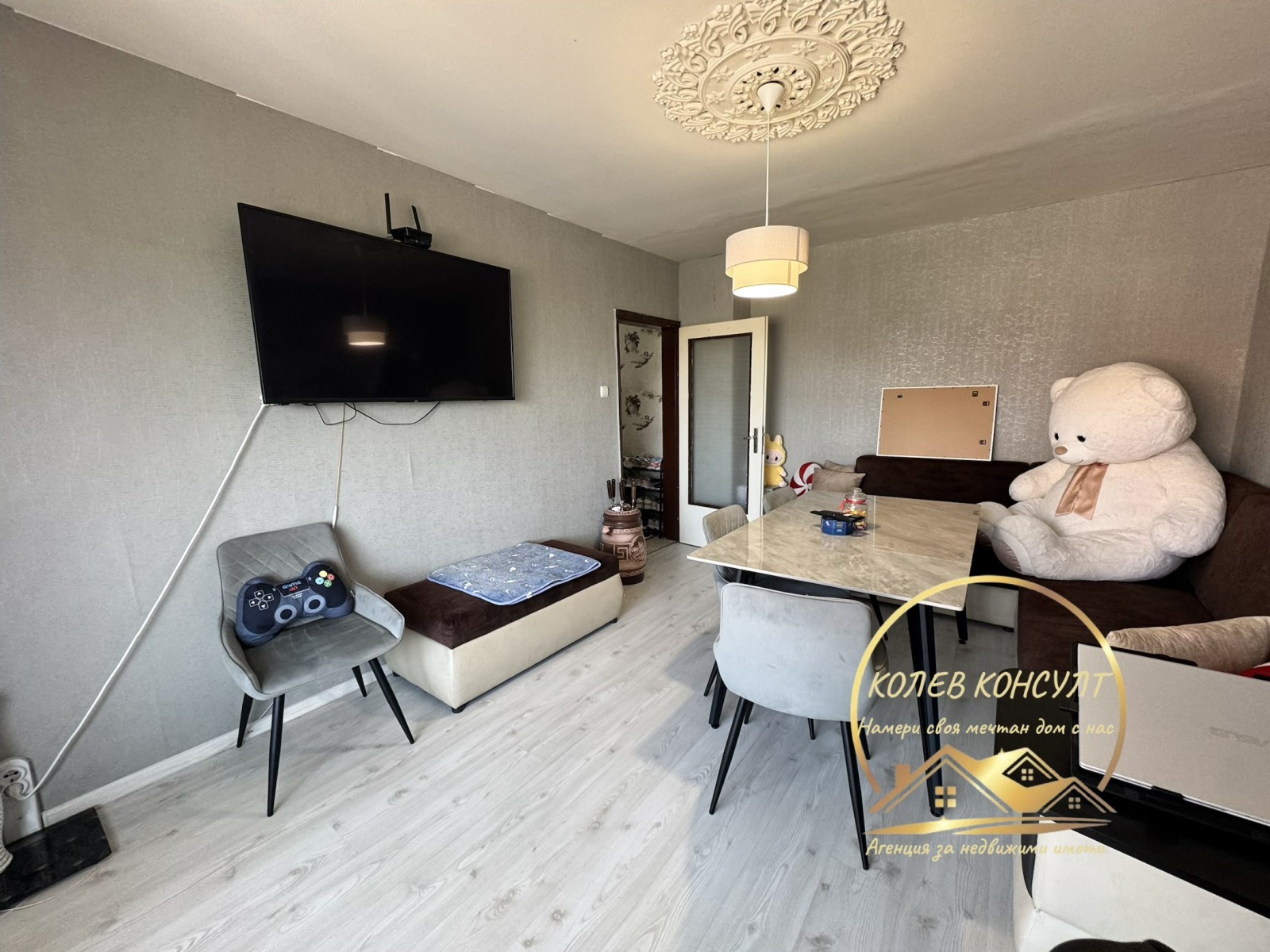 Продава 2-СТАЕН, гр. Хасково, Орфей, снимка 3 - Апартаменти - 55712363