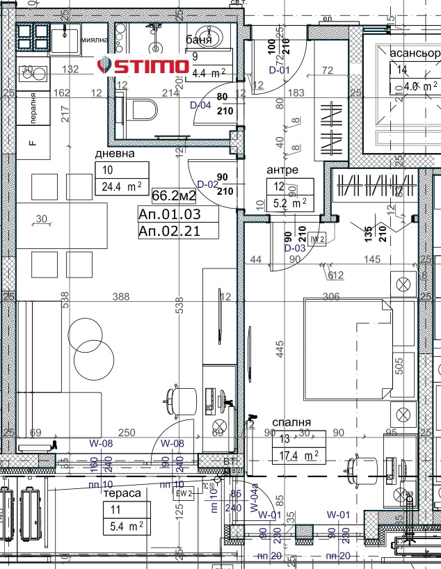 Продава 2-СТАЕН, гр. София, Малинова долина, снимка 1 - Aпартаменти - 47392292