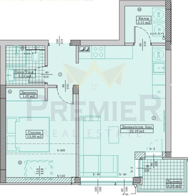 Продава 2-СТАЕН, гр. Варна, Възраждане 3, снимка 9 - Апартаменти - 53915621