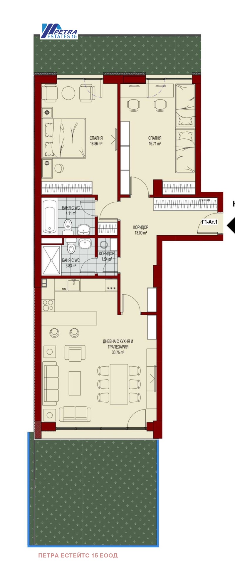 Eladó  2 hálószobás Sofia , Serdika , 150 négyzetméter | 23164842 - kép [7]